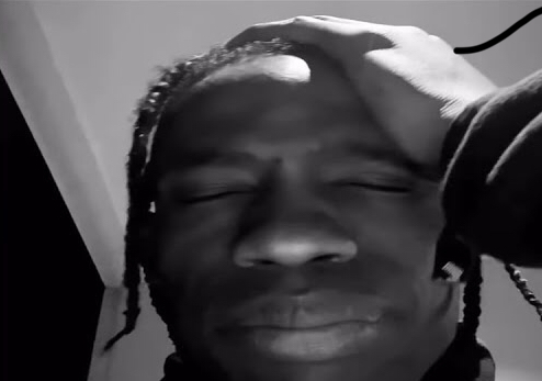 Plantilla de meme Travis Scott facepalm