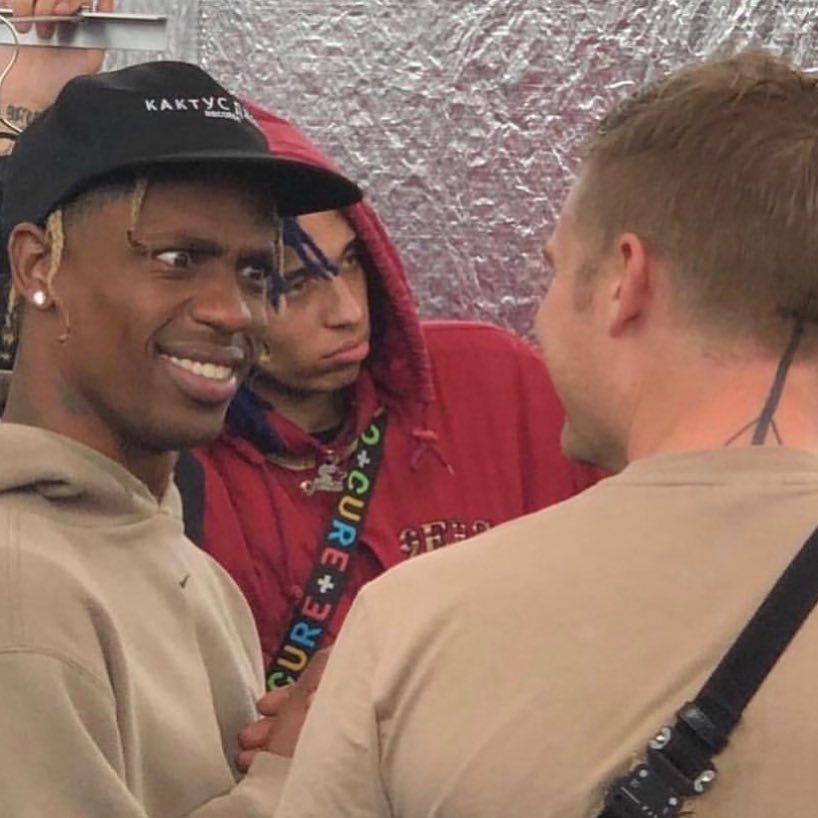 Plantilla de meme travis scott wtf