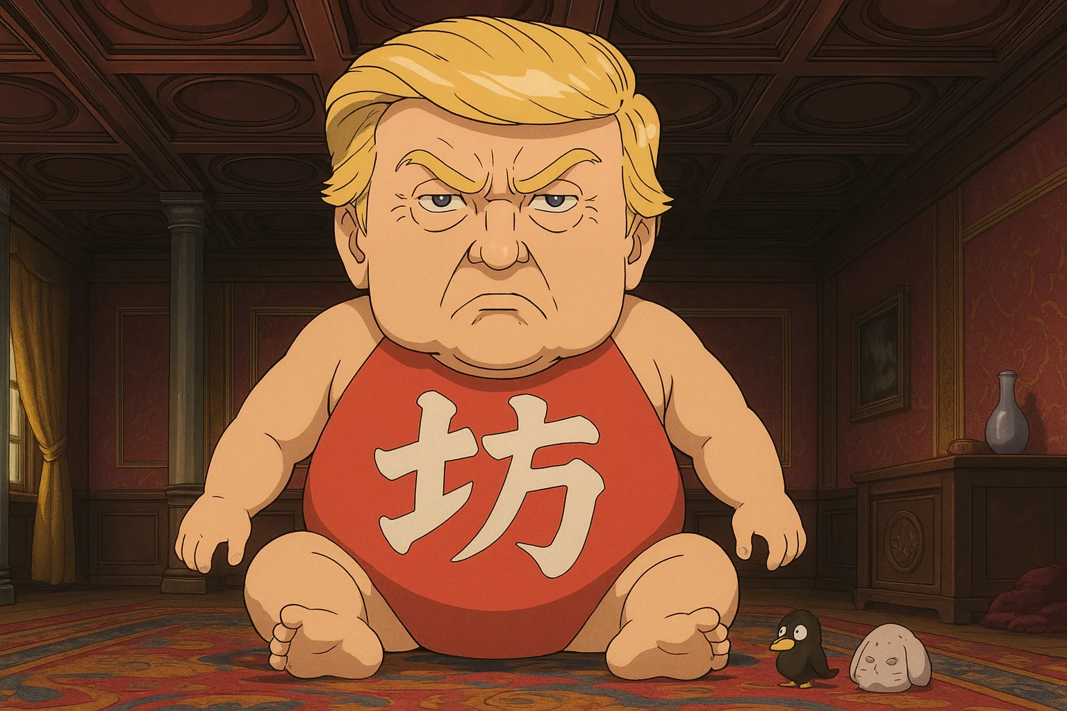 Plantilla de meme Trump Boh