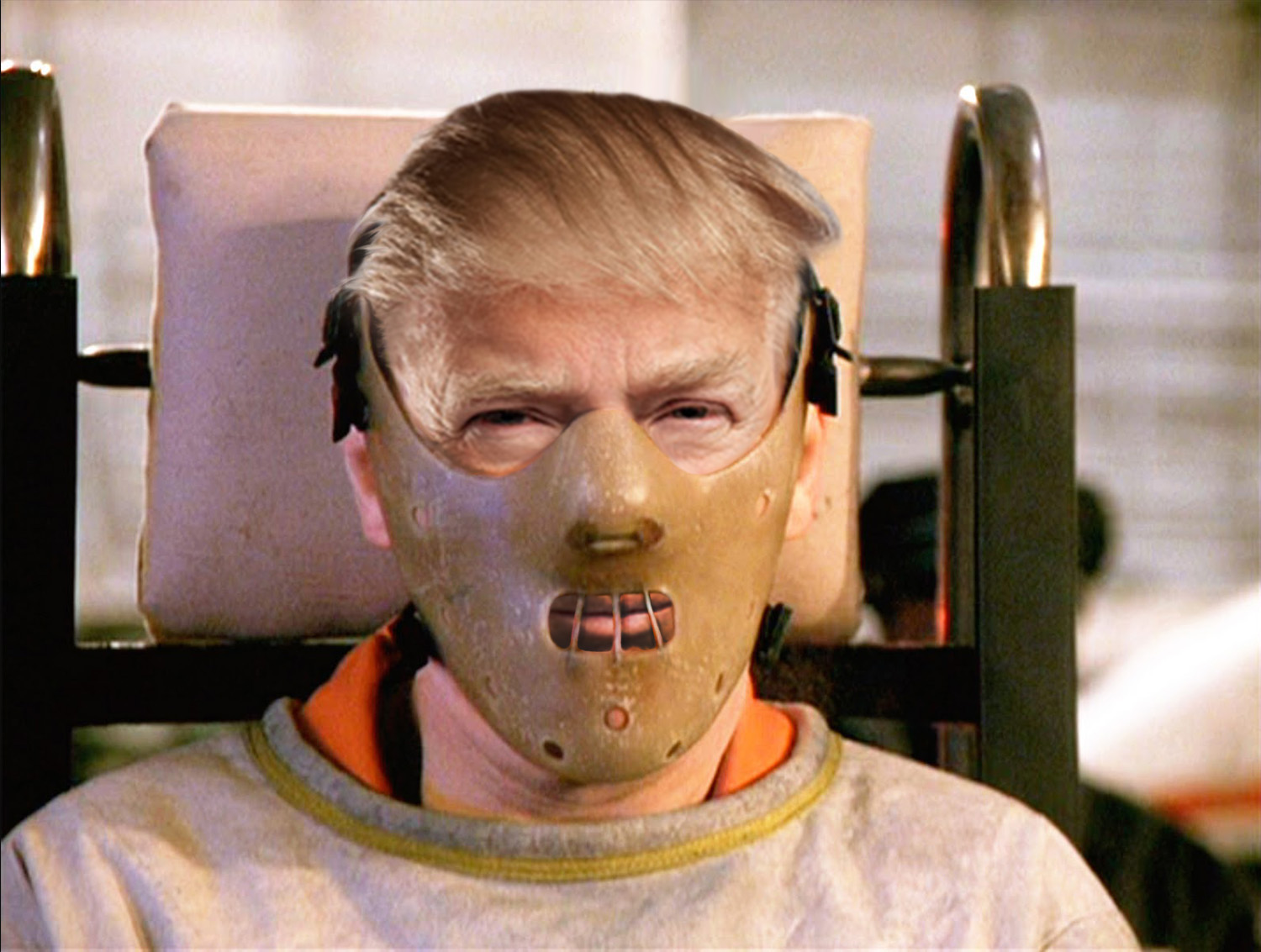 Template meme Trump Hannibal Lecter