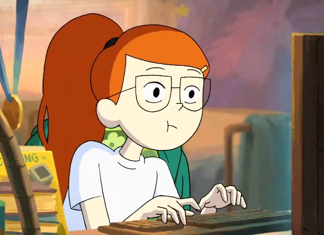 Template meme Tulip on a Computer