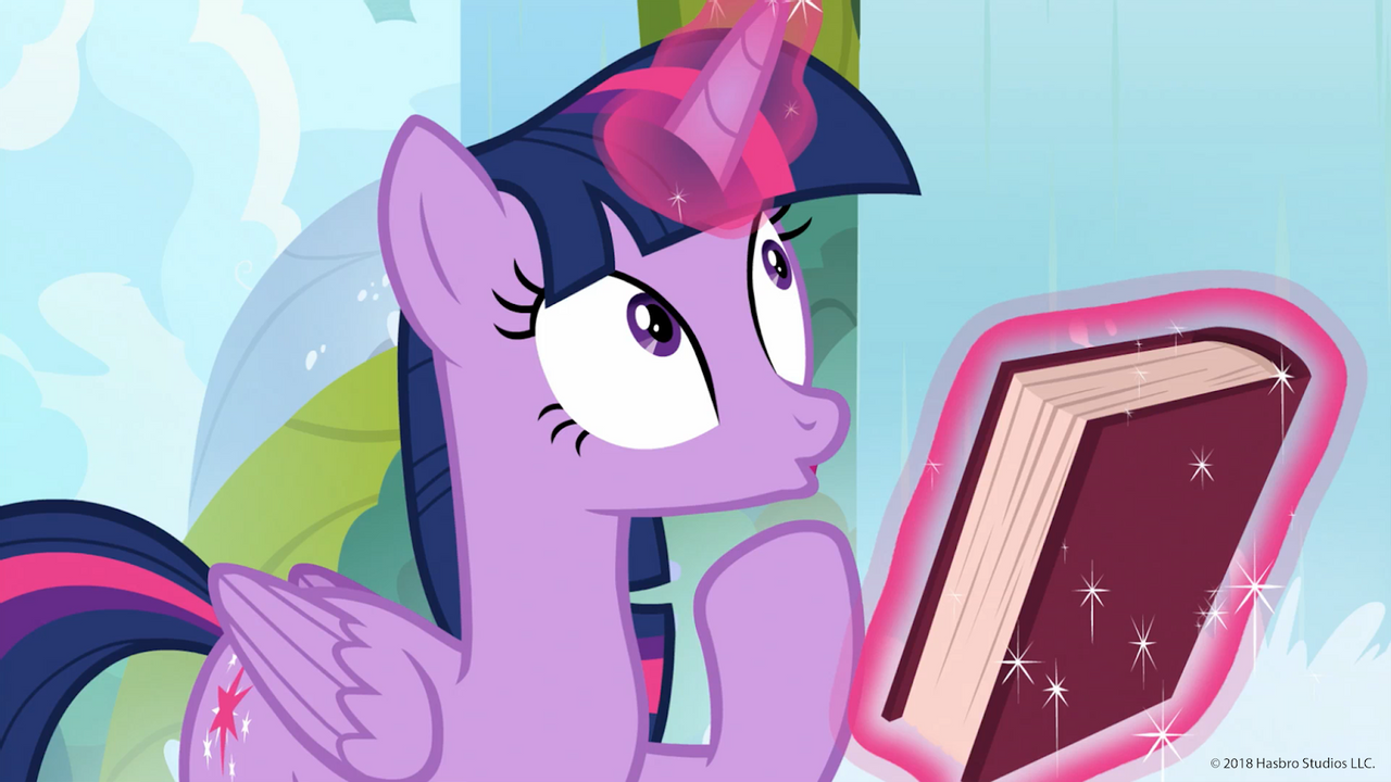 Plantilla de meme Twilight Sparkle Book