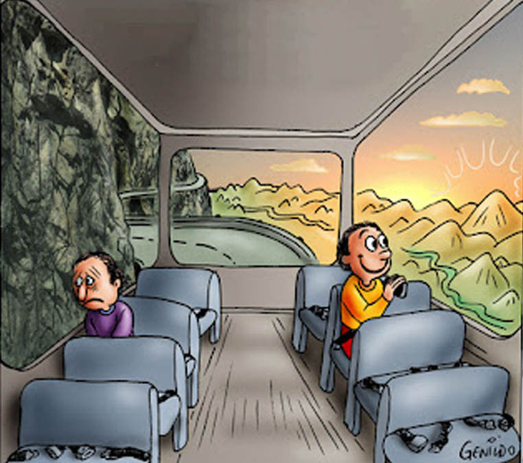 Plantilla de meme Two guys on a bus