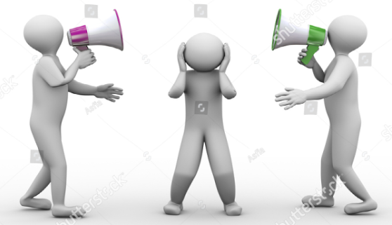 Plantilla de meme two people yelling a another guy