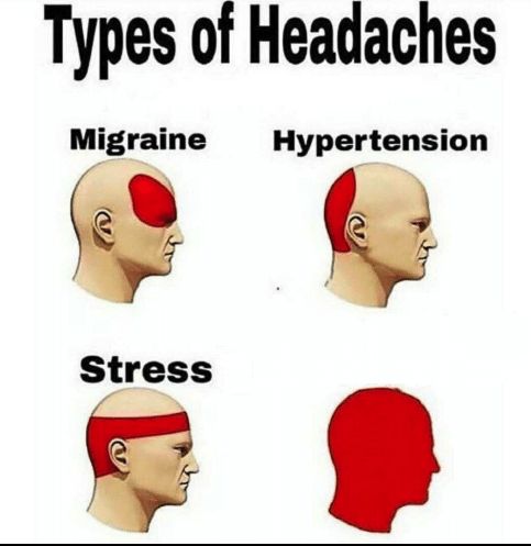 Template meme Types of Headaches meme