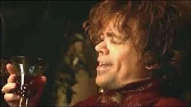 Plantilla de meme Tyrion Lannister with Wine