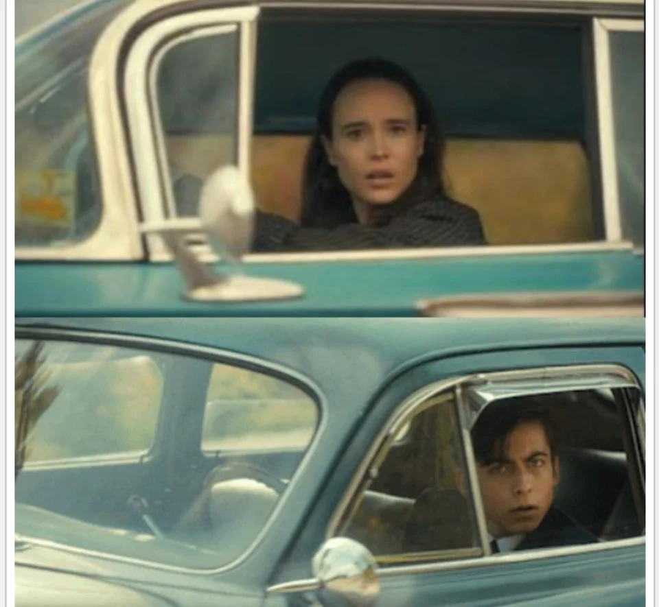 Template meme Umbrella Academy Car