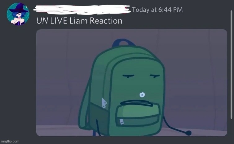 Plantilla de meme UN LIVE Liam reaction