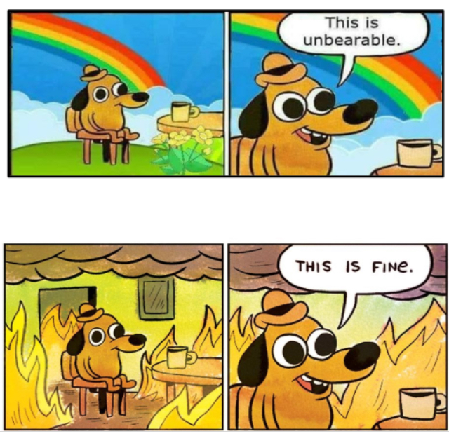 Template meme Unbearable
