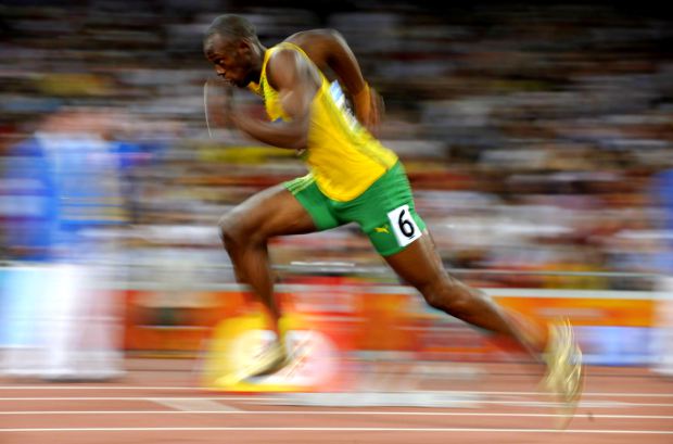 Plantilla de meme Usain Bolt