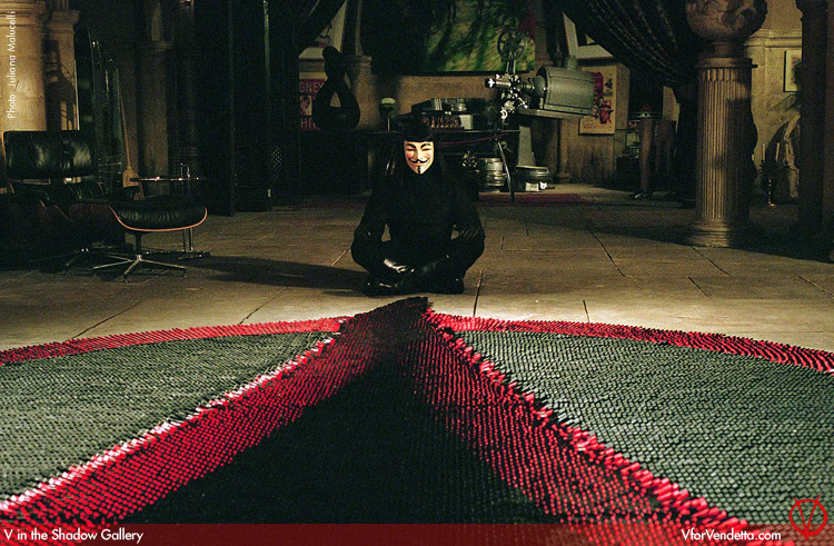 Plantilla de meme V for Vendetta, Dominos