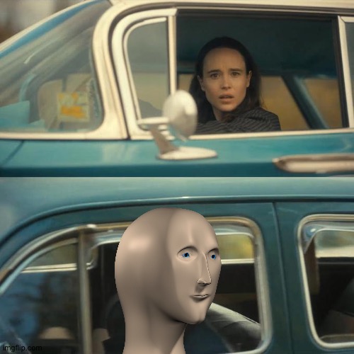 Template meme Vanya meets the meme man