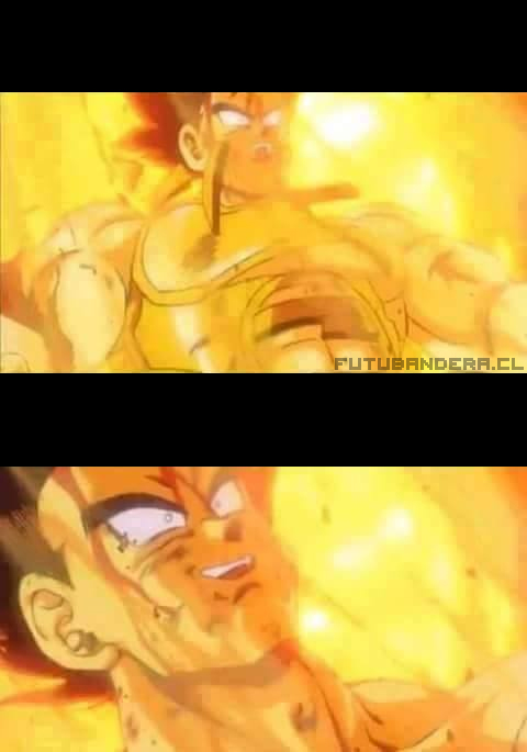 Plantilla de meme Vegeta Dead
