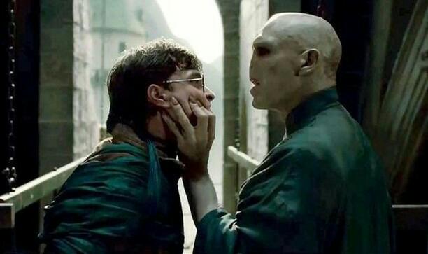 Plantilla de meme Voldemort and Harry