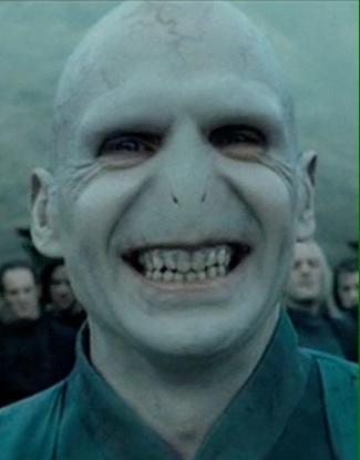 Plantilla de meme Voldemort Grin