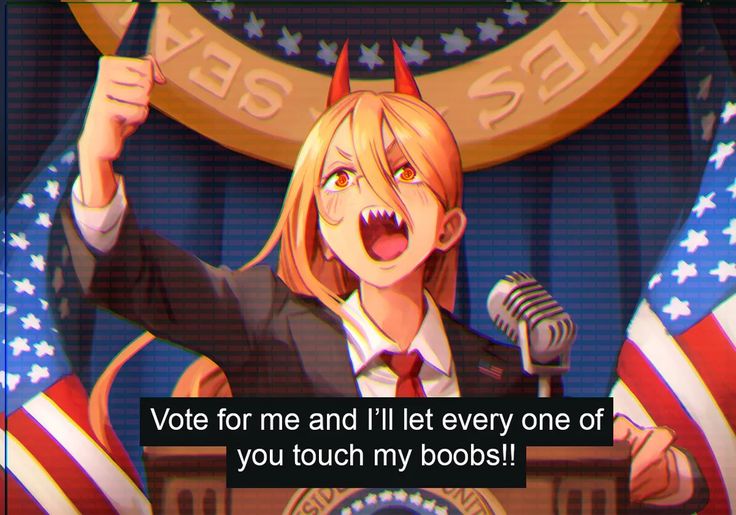 Template meme Vote for me power