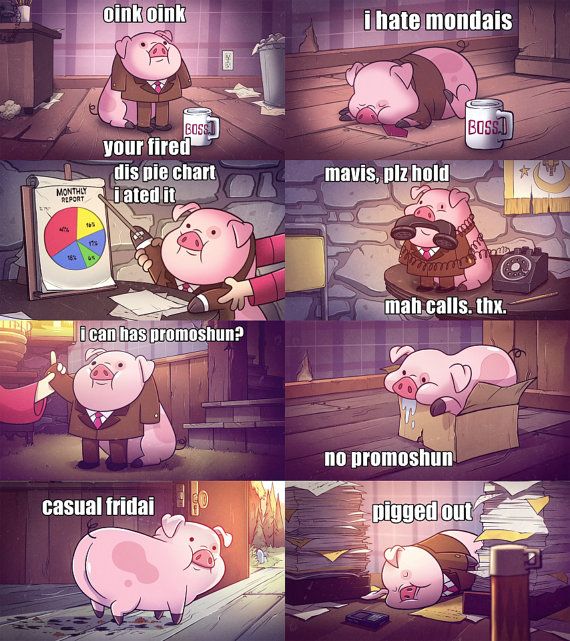 Plantilla de meme Waddles the Boss Compilation