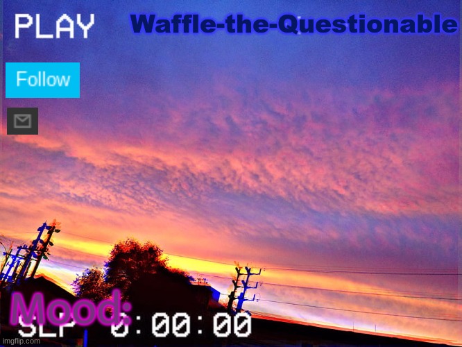 Plantilla de meme Waffle-the-questionable