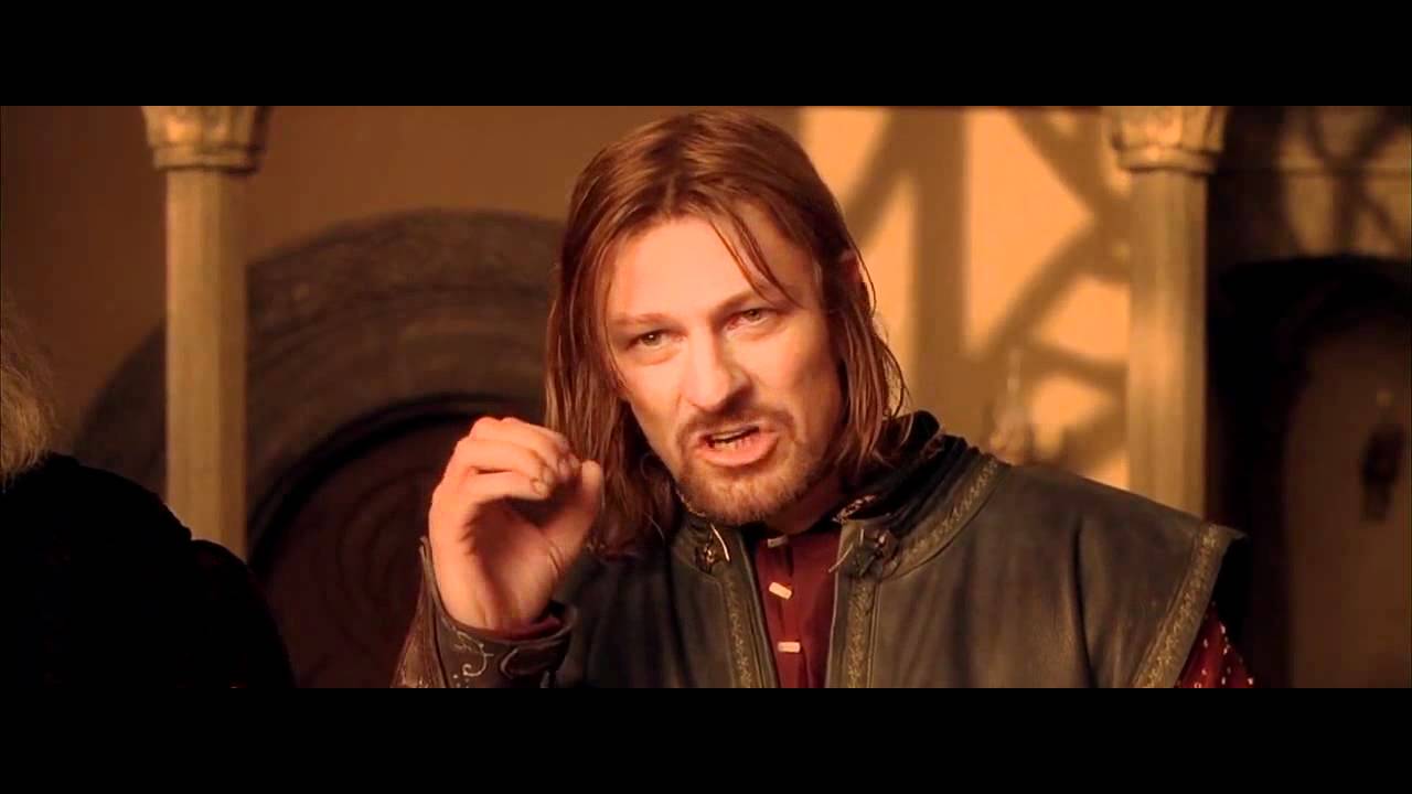 Plantilla de meme Walk Into Mordor