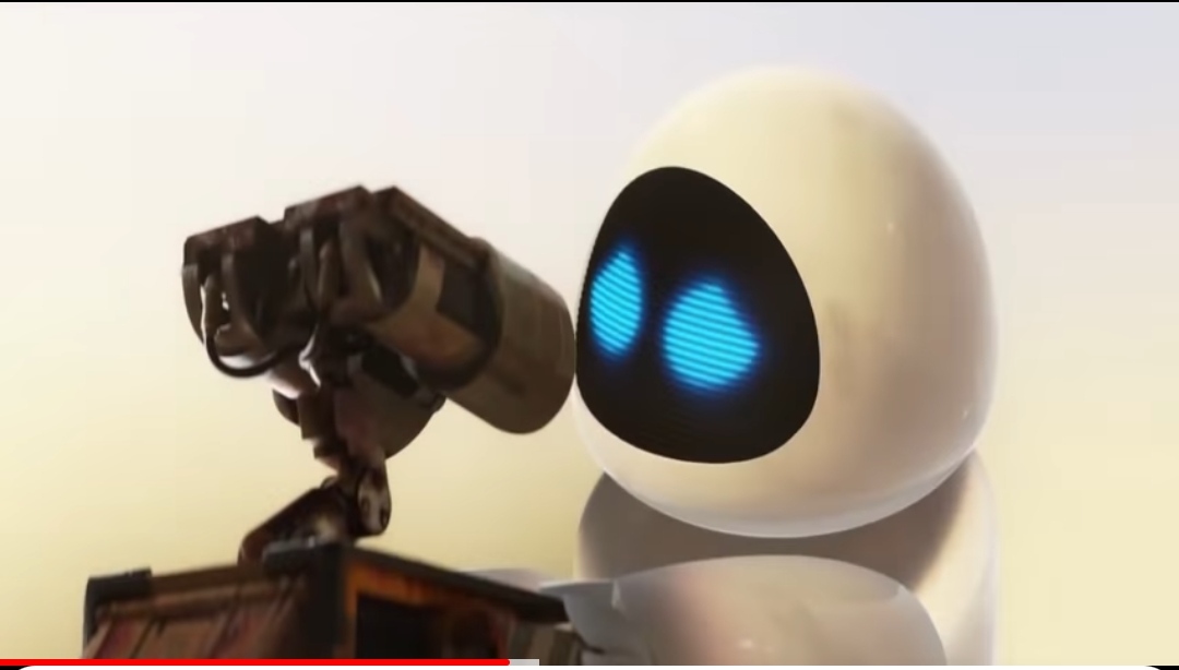 Plantilla de meme Wall e and Eve crying