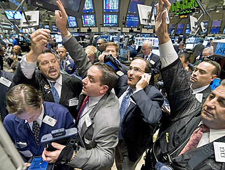Wall Street meme template