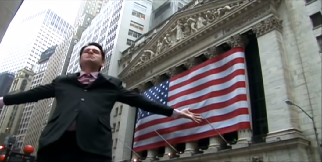 wall street bear market meme template