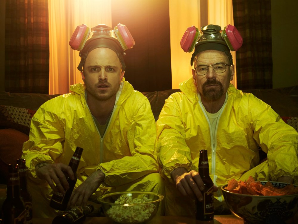 Template meme Walter White and Jesse Pinkman