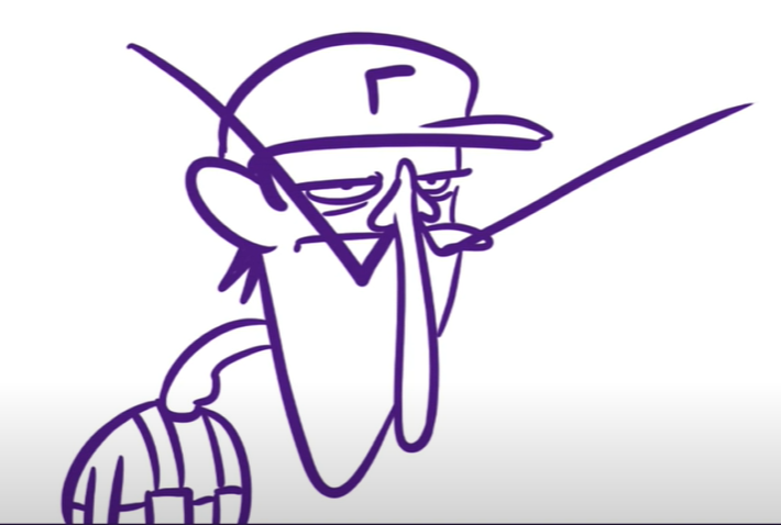Plantilla de meme Waluigi Fed Up