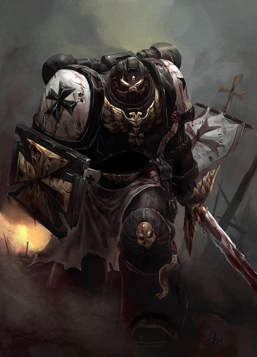 Template meme Warhammer 40k Black Templar