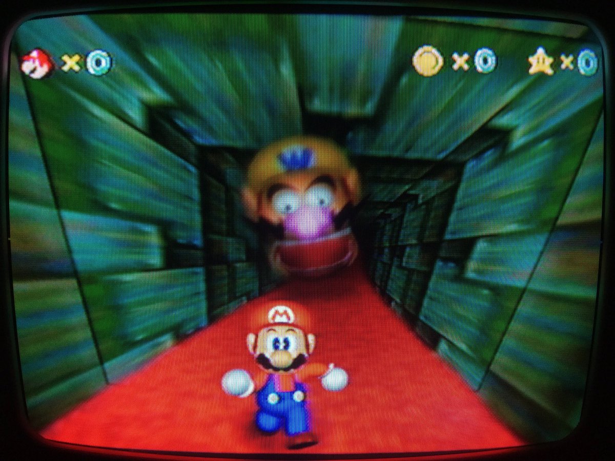 Plantilla de meme Wario Shows Fun