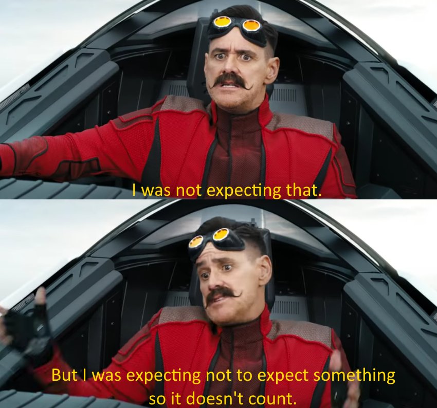 Template meme Wasn't expecting that