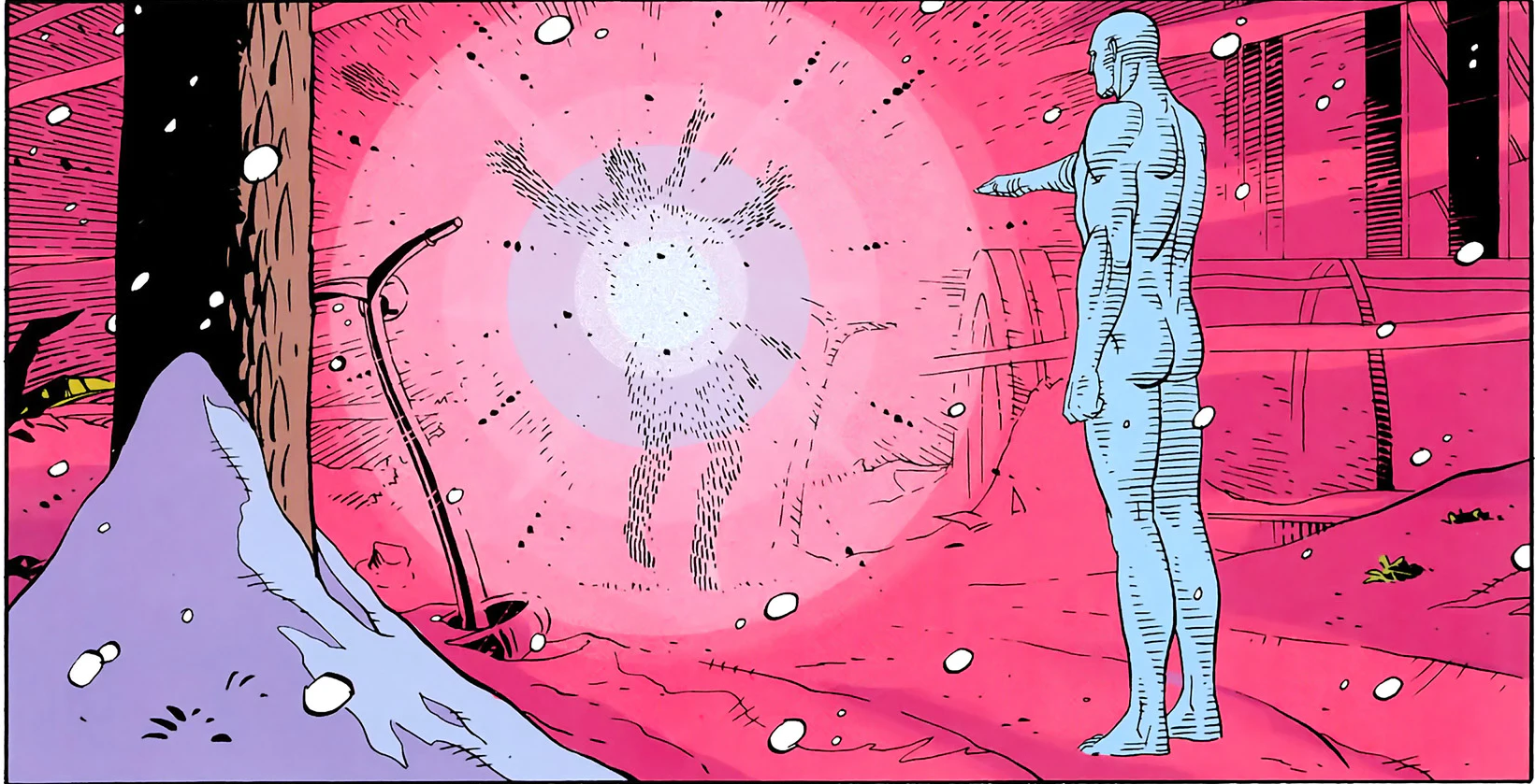 Plantilla de meme Watchmen Rorschach Death