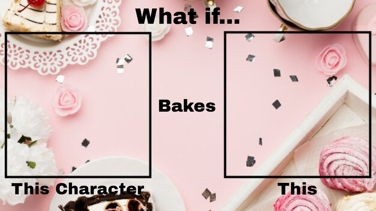 Plantilla de meme What if blank bakes blank
