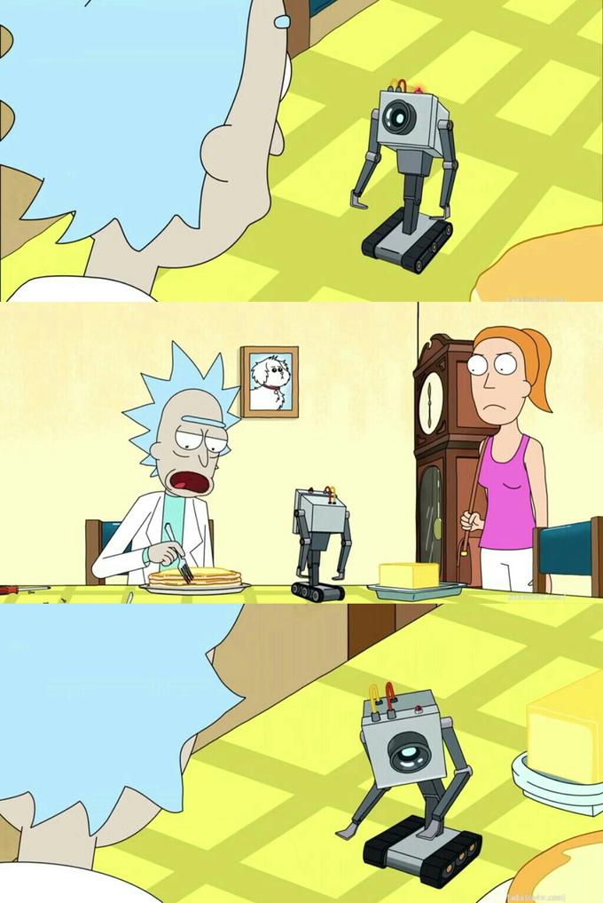 Template meme What's My Purpose - Butter Robot