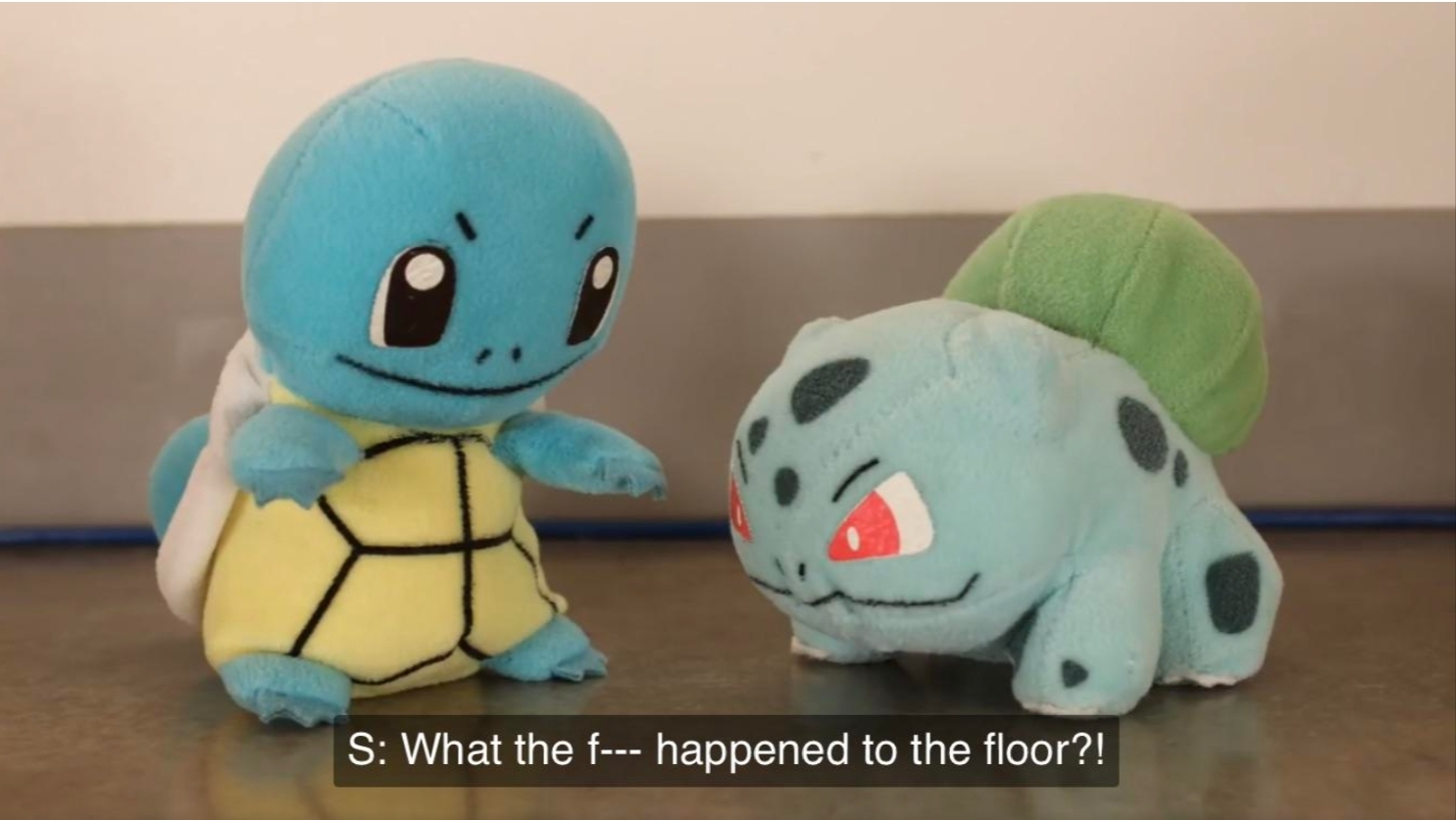 Template meme What the f**k Happened to the Floor?!