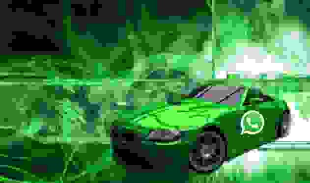 Template meme whatsapp car