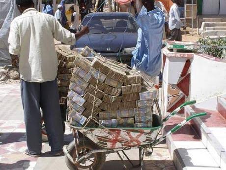 Plantilla de meme Wheelbarrow money
