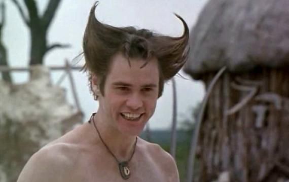 Plantilla de meme White devil ace ventura