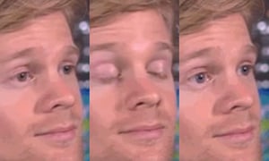 Plantilla de meme white guy blink