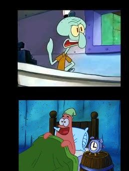 Template meme Who eats a Krabby Patty at 3 in the morning