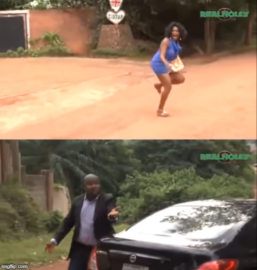 Plantilla de meme Why are you running