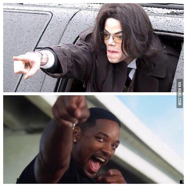 Plantilla de meme Will Smith & Michael Jackson buddies