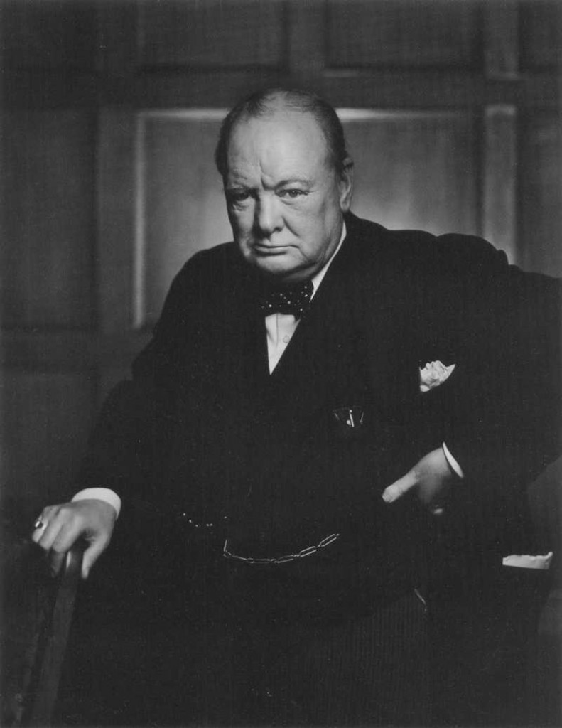 Plantilla de meme winston churchill