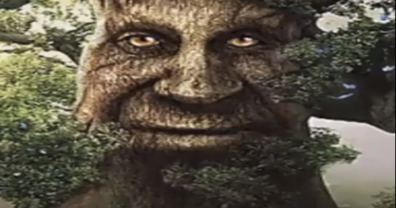Template meme Wise mystical tree