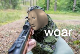 Plantilla de meme woar