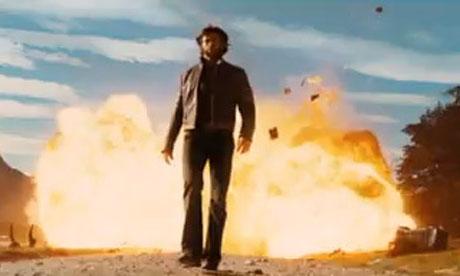Plantilla de meme Wolverine Explosion