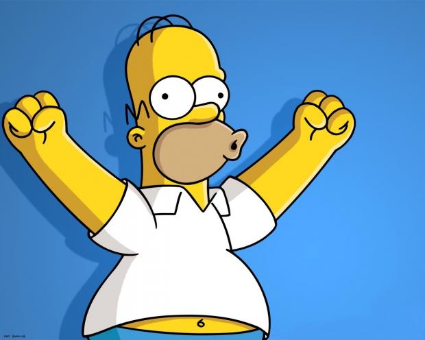 Woohoo Homer Simpson meme template