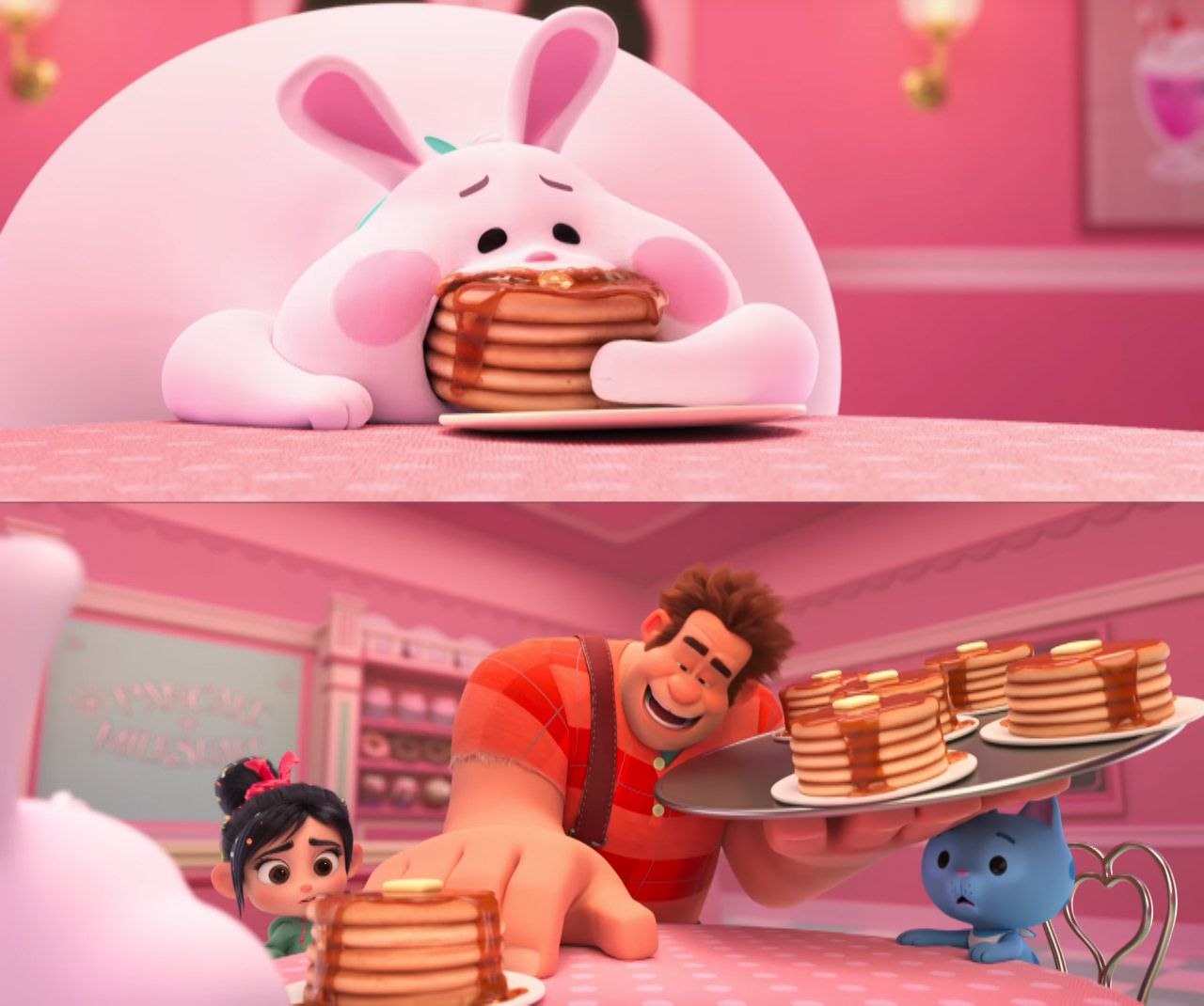 Template meme Wreck it Ralph Bunny Pancake