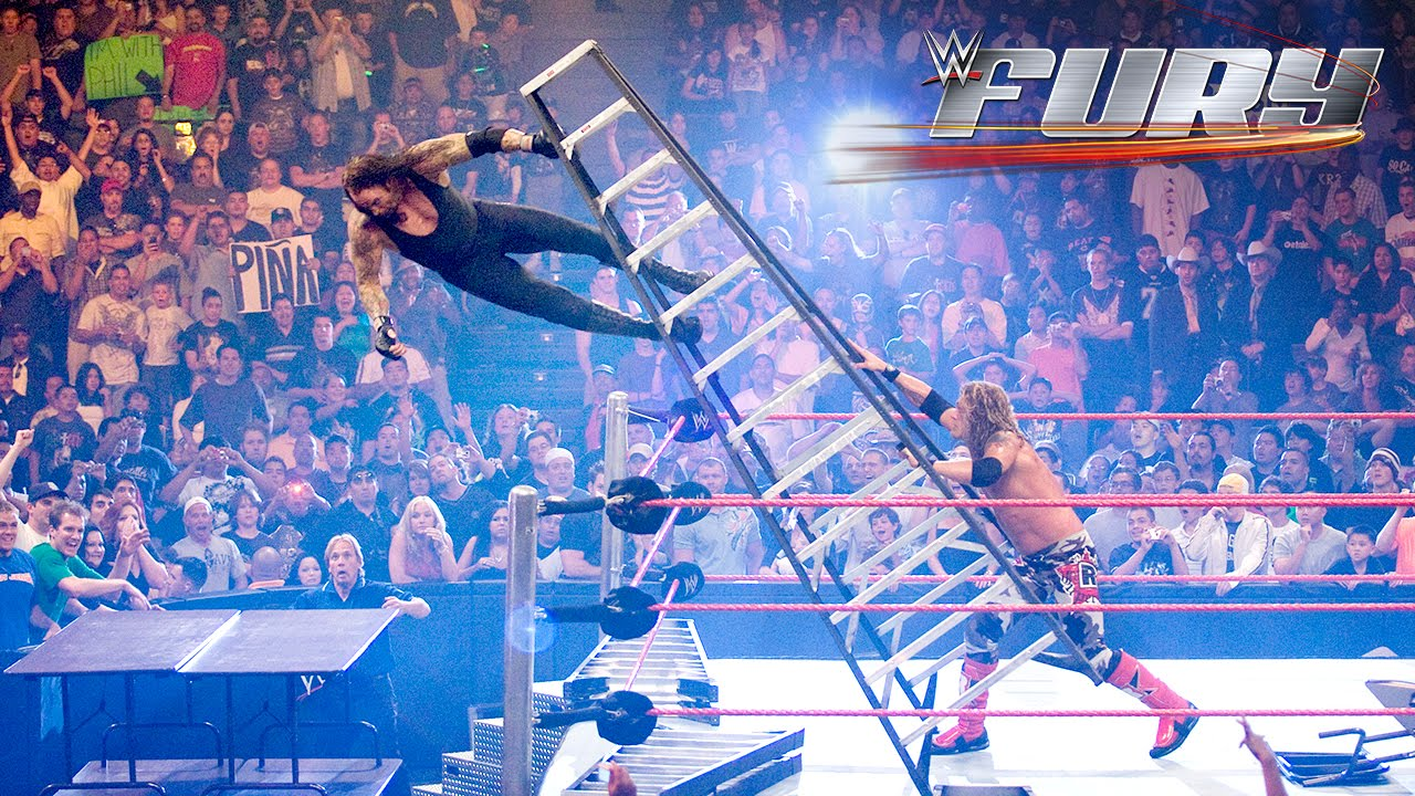 Template meme WWE Wrestling Fury Ladder Fall
