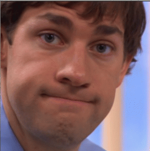 Template meme x doubt jim halpert